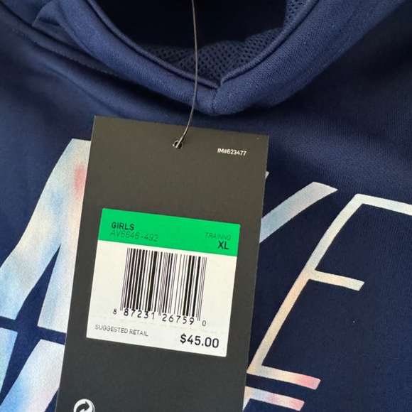Nike Girls SWEATSHIRT sz 14 NWT - Picture 3 of 3